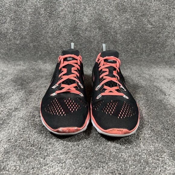 Nike Free TR Fit 5 718932-003 Women’s Size 8 Black Pink Athletic Running Shoes - Picture 4 of 13
